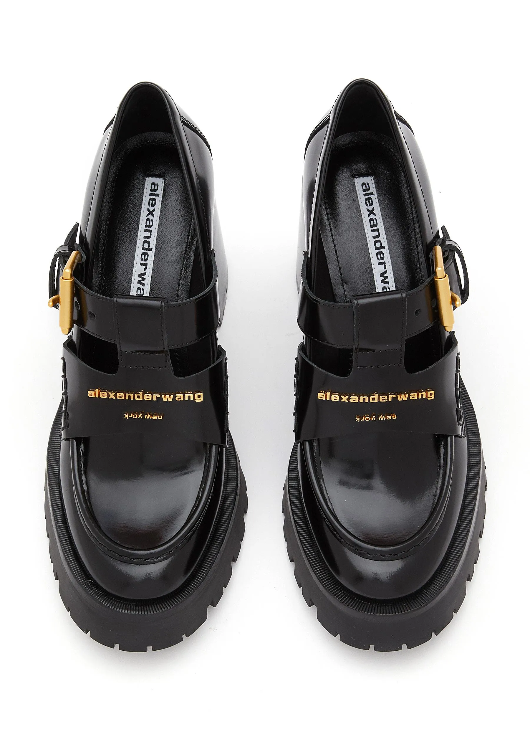 -----------ALEXANDERWANG  ---- ------------ ----Carter 95 Patent Leather Loafer Pumps --