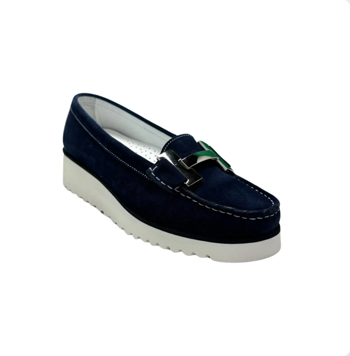 1266 Navy Loafer