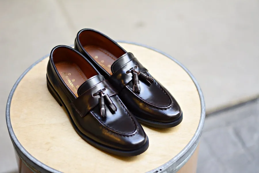 505 Tassel Loafer Dark Brown