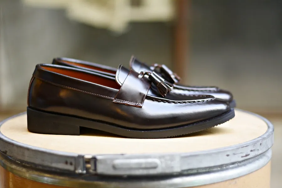 505 Tassel Loafer Dark Brown