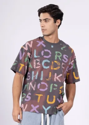 ABCD Multi Colour T-Shirt [ Unisex ]