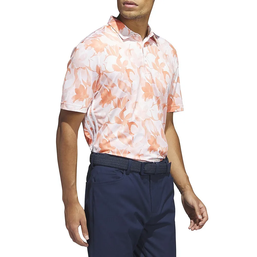 adidas Floral Polo Shirt