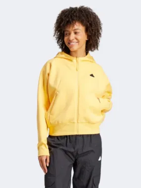 Adidas Z N E Women Sportswear Hoody Semi Spark