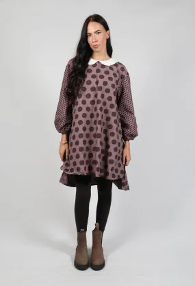 Adita Blouse in Dark Mauve