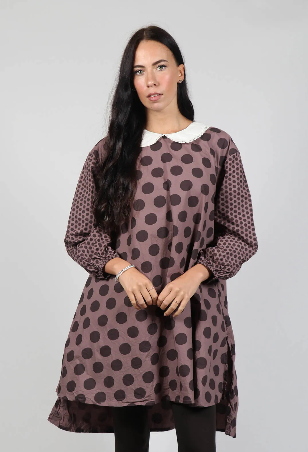 Adita Blouse in Dark Mauve