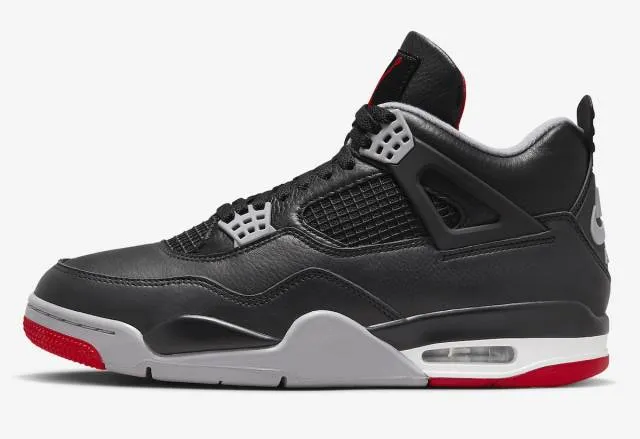 Air Jordan 4 Bred Reimagined