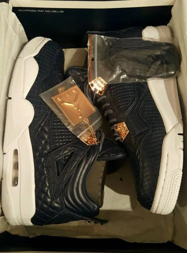 Air Jordan 4 Premium Obsidian PRM