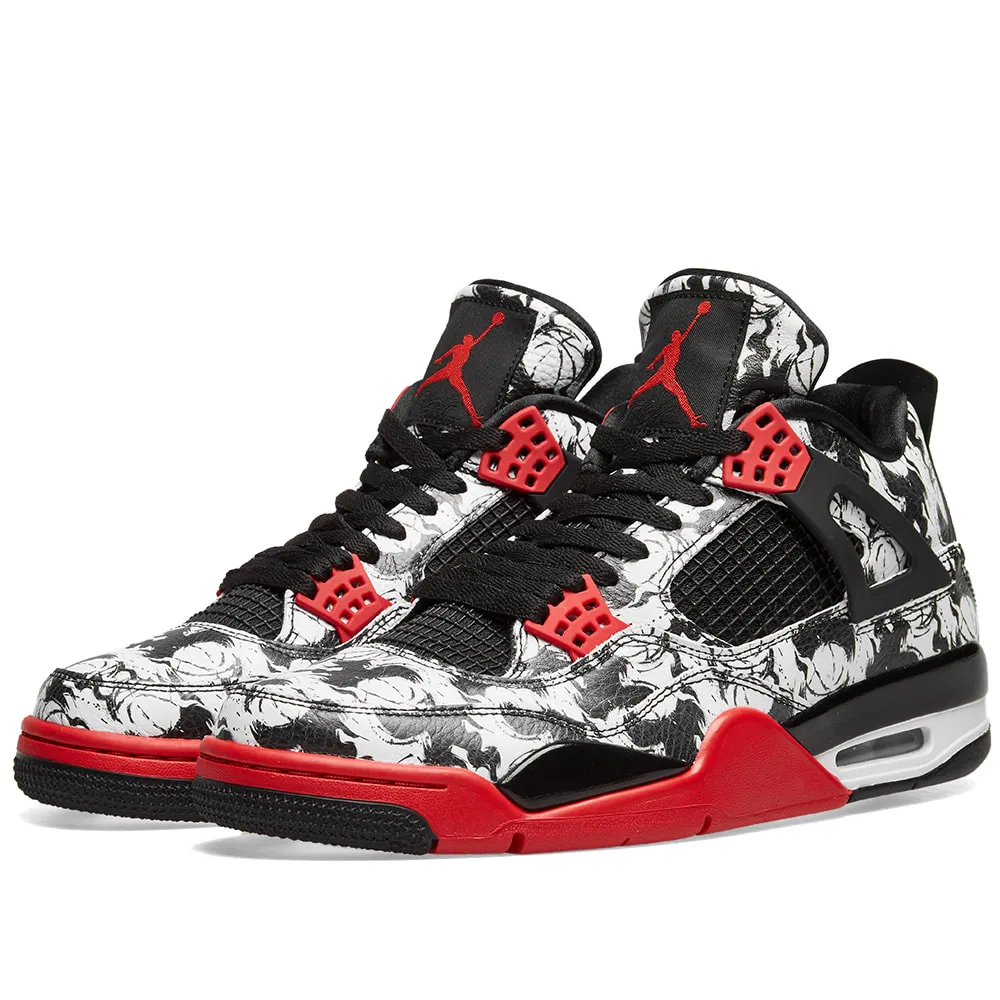 Air Jordan 4 RetroBlack & Fire Red