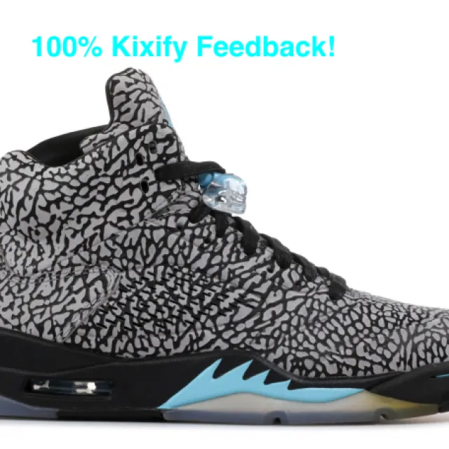 Air Jordan 5 - 3Lab5 Elephant Print