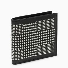 Alexander McQueen    Alexander Mc Queen Black Studded Leather Wallet