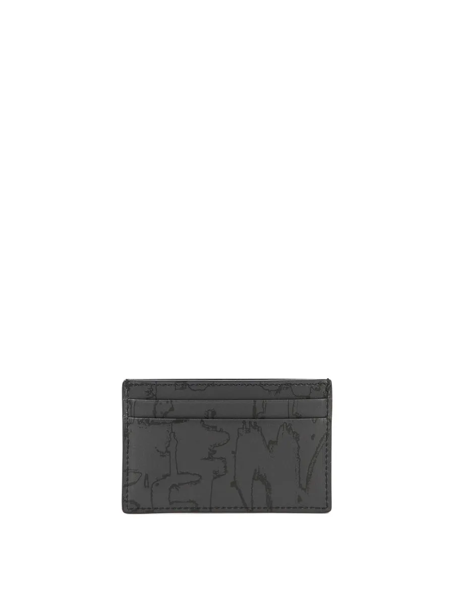 Alexander McQueen    Alexander Mc Queen Graffiti Mc Queen Wallet