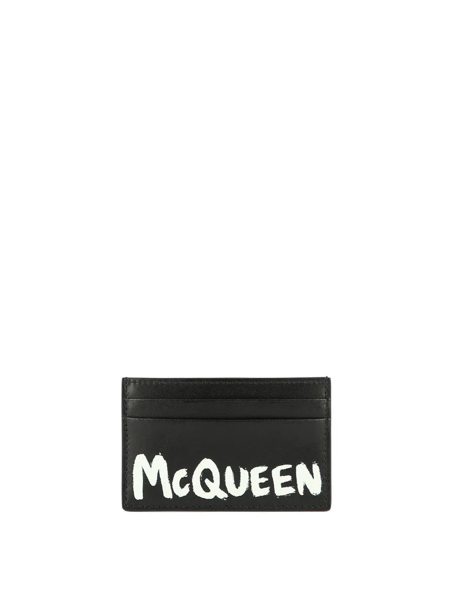 Alexander McQueen    Alexander Mc Queen Mc Queen Graffiti Card Holder