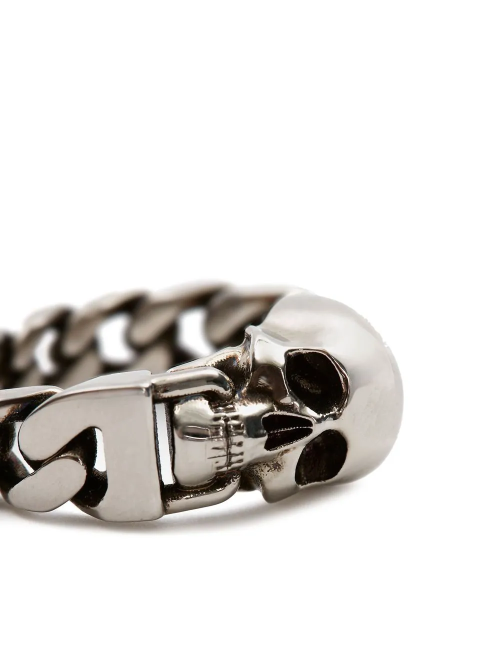 Alexander McQueen    Alexander Mc Queen Skull Chain Ring