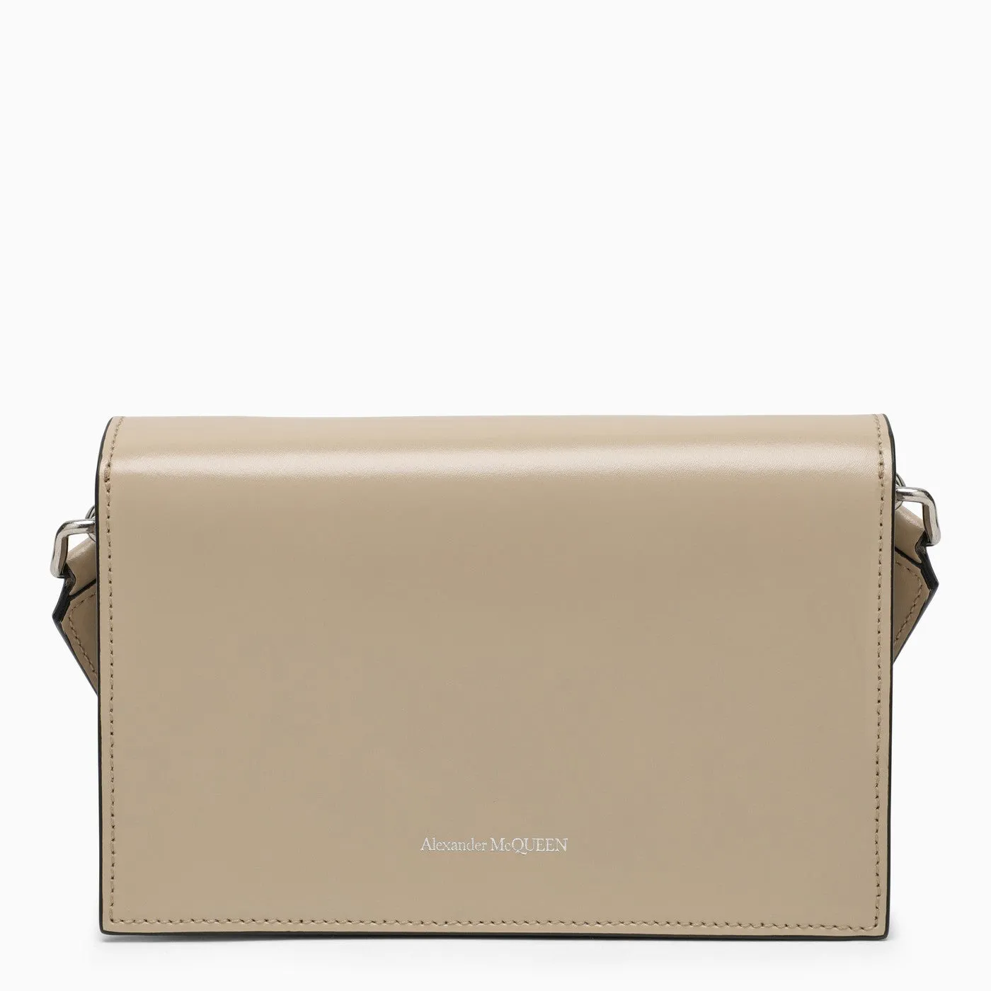 Alexander McQueen    Alexander Mc Queen Small Beige Skull Bag