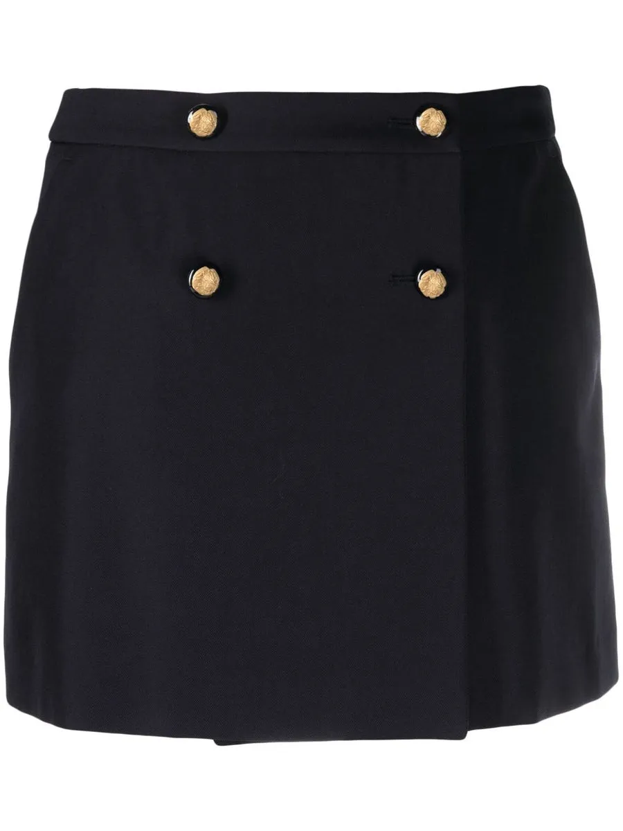 Alexander McQueen    Alexander Mc Queen Wool Mini Skirt