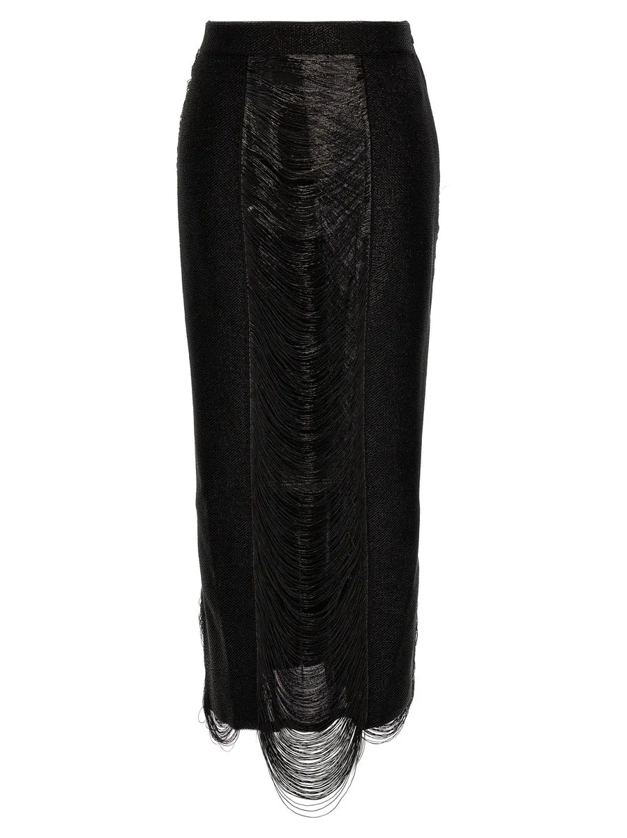 Alexander McQueen    Alexander Mcqueen Armor Stitch Skirt