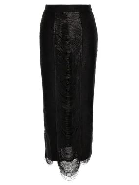 Alexander McQueen    Alexander Mcqueen Armor Stitch Skirt