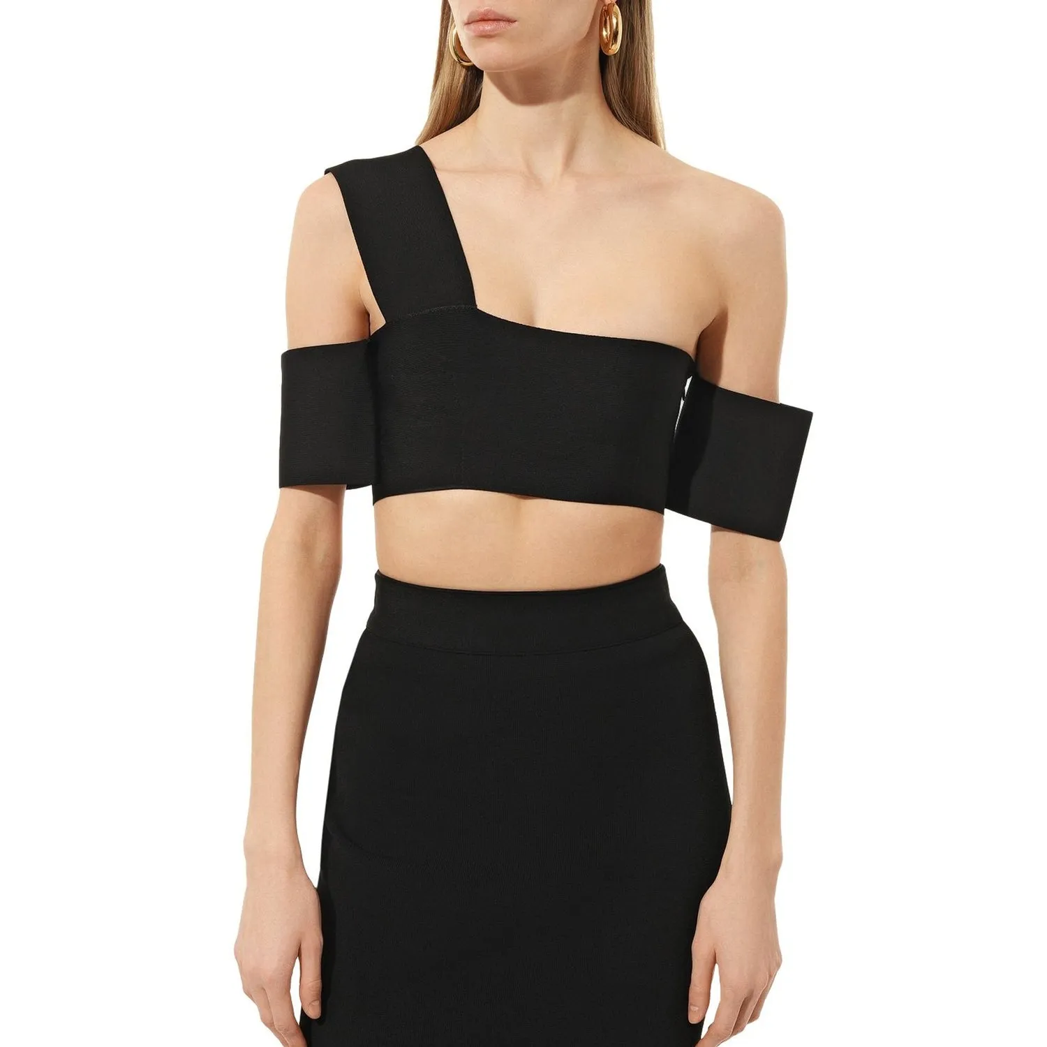 Alexander Mcqueen    Alexander Mcqueen Bandage Top