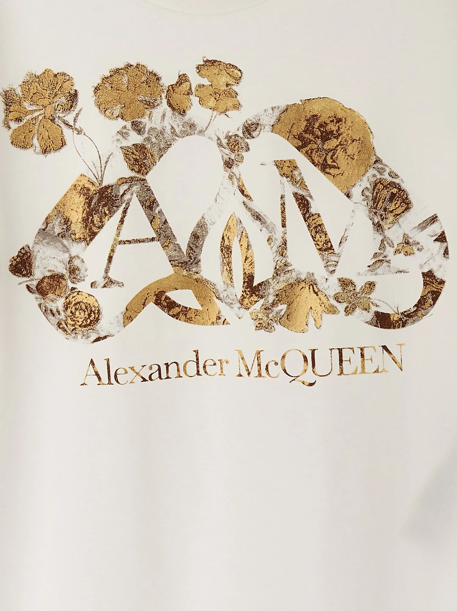 Alexander McQueen    Alexander Mcqueen 'Cut And Sew' T Shirt