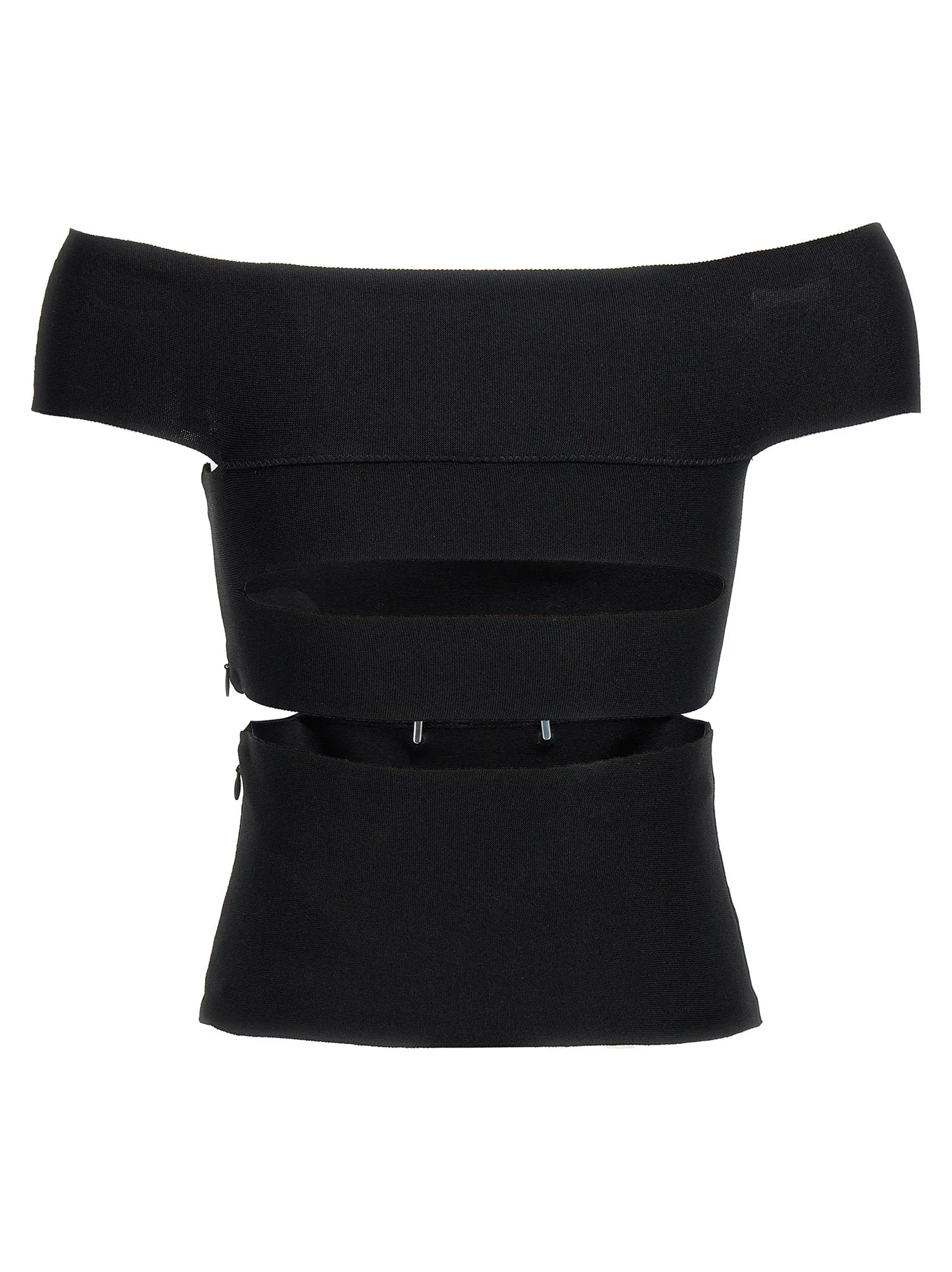 Alexander McQueen    Alexander Mcqueen Cut Out Top