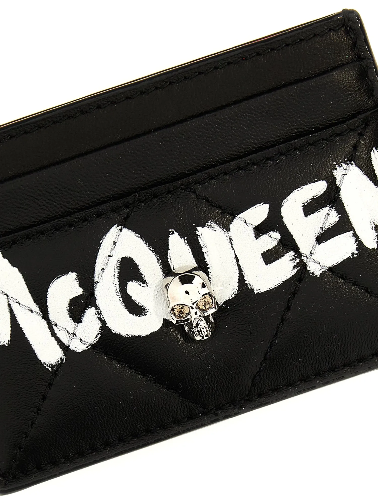 Alexander McQueen    Alexander Mcqueen 'Graffiti' Card Holder