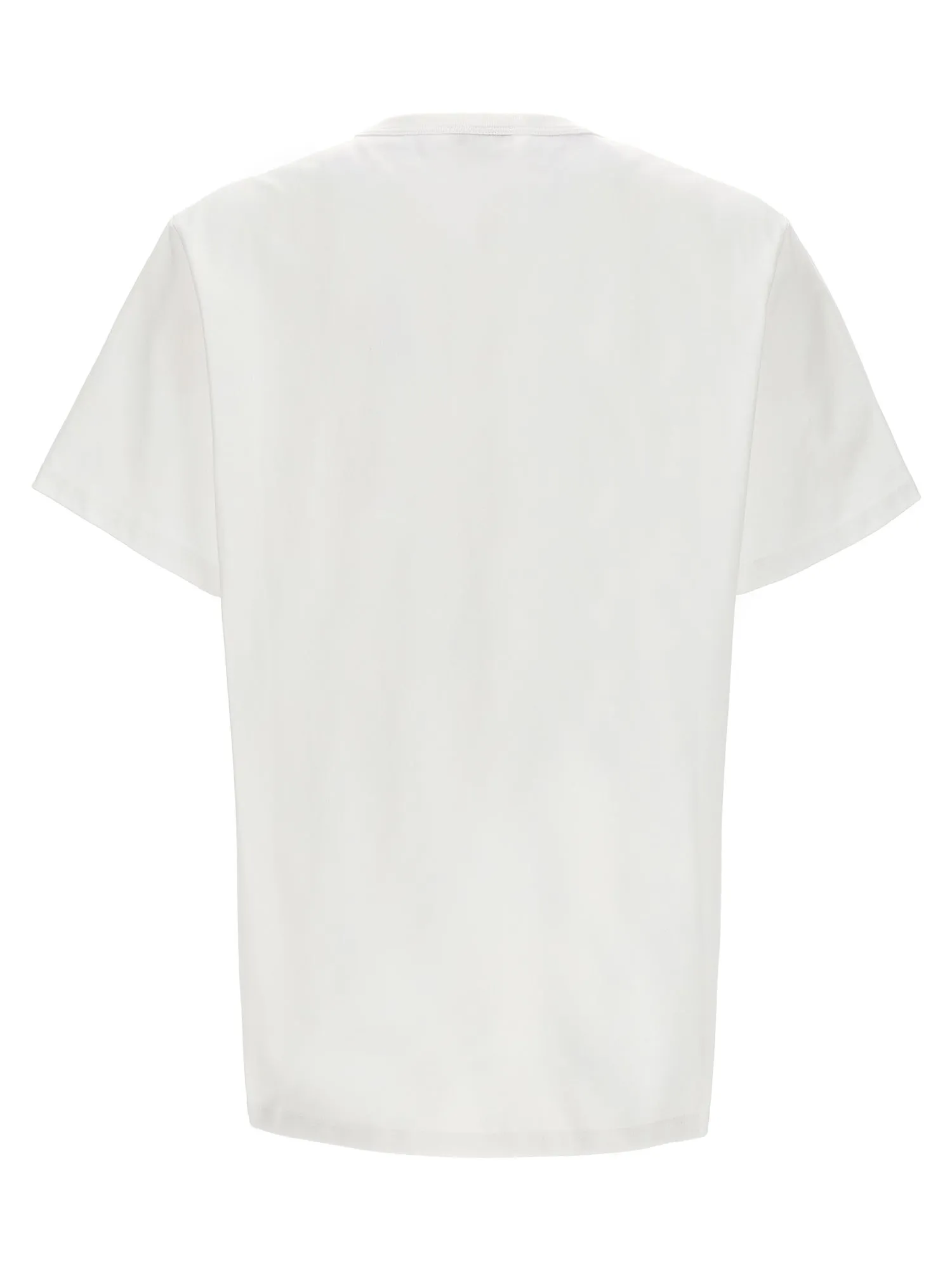 Alexander McQueen    Alexander Mcqueen Logo Embroidery T Shirt