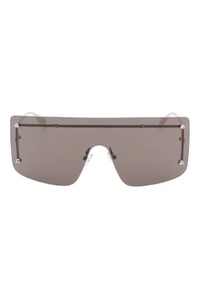 Alexander McQueen    Alexander Mcqueen Oversized Mask Sunglasses