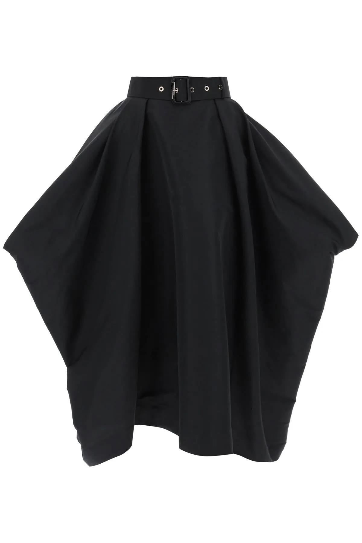 Alexander McQueen    Alexander Mcqueen Peg Top Skirt In Polyfaille