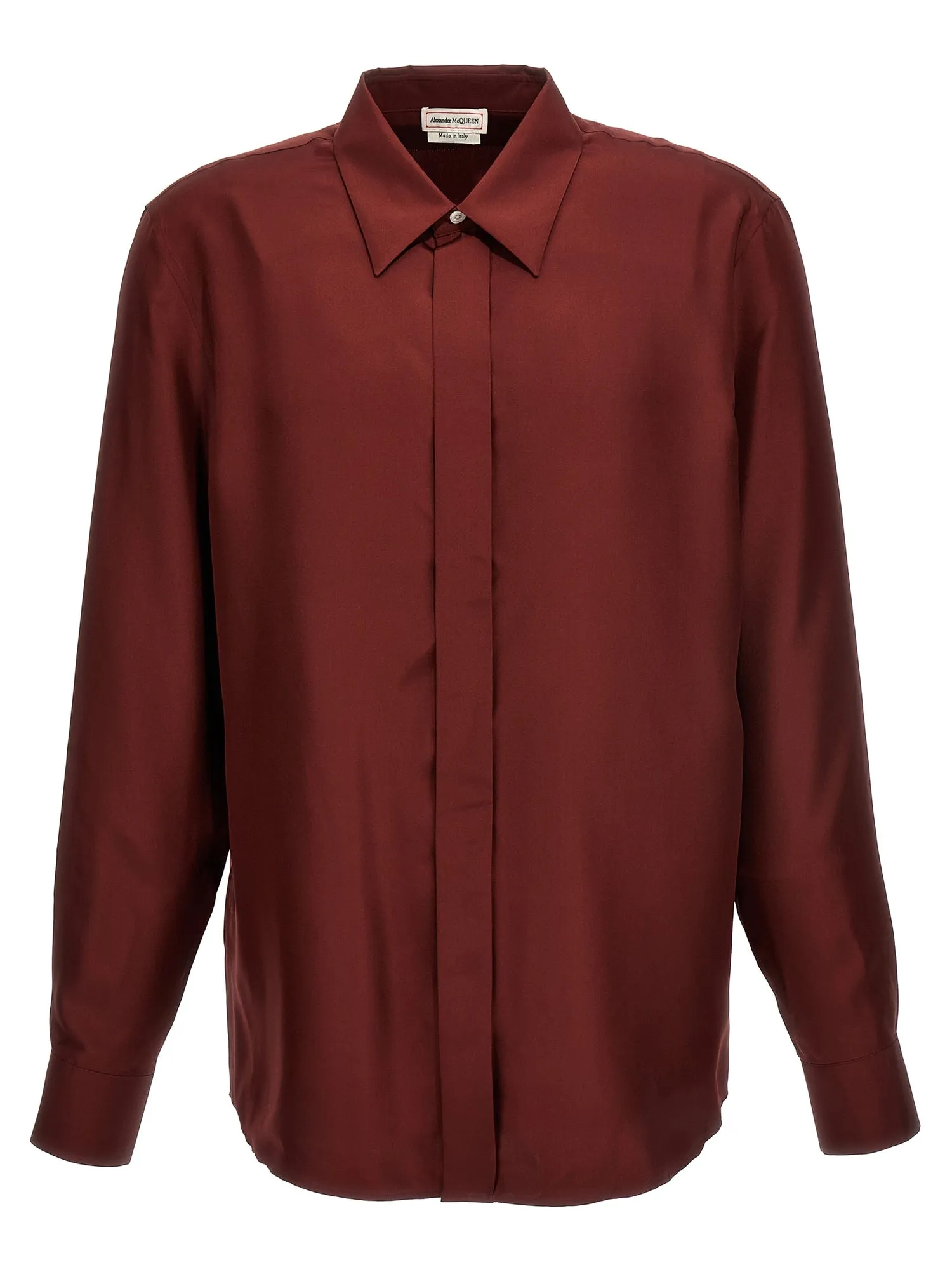 Alexander McQueen    Alexander Mcqueen Silk Shirt