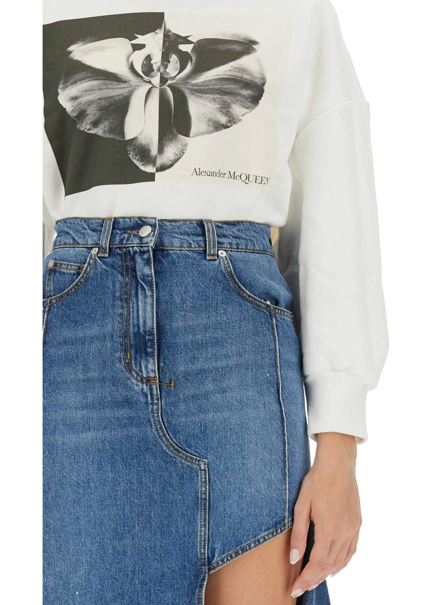 alexander mcqueen  |Alexander McQueen Sweatshirt With Logo