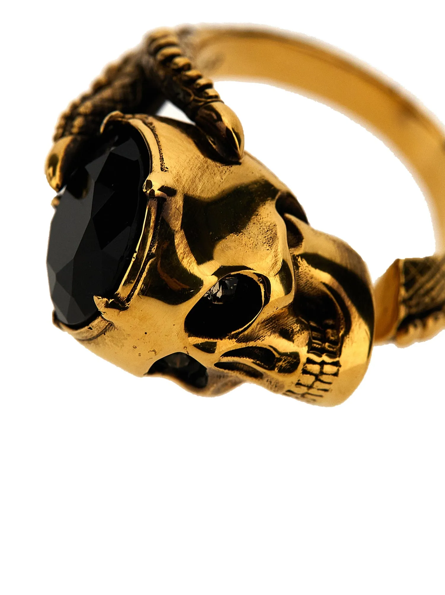 Alexander McQueen    Alexander Mcqueen 'Victorian Skull' Ring