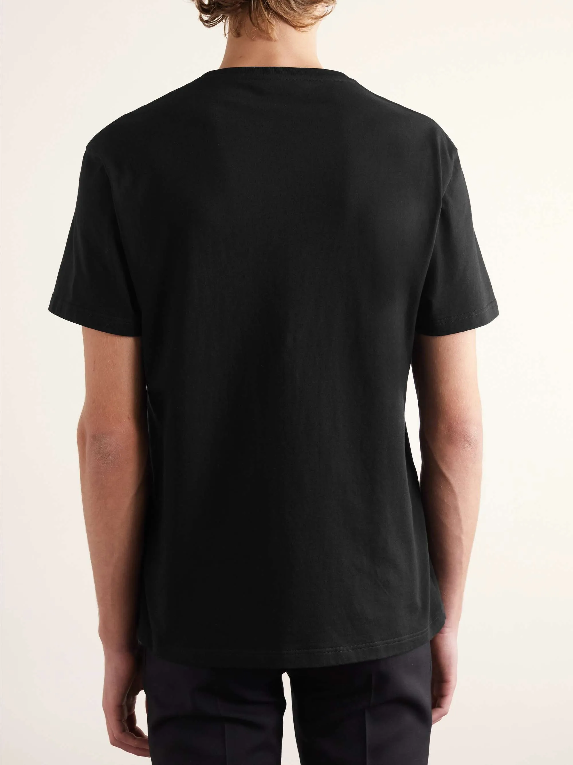 alexander mcqueen  |Cotton Short Sleeves Logo T-Shirts