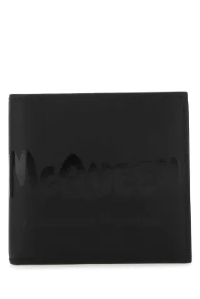 Alexander McQueen Logo Printed Bi-Fold Wallet