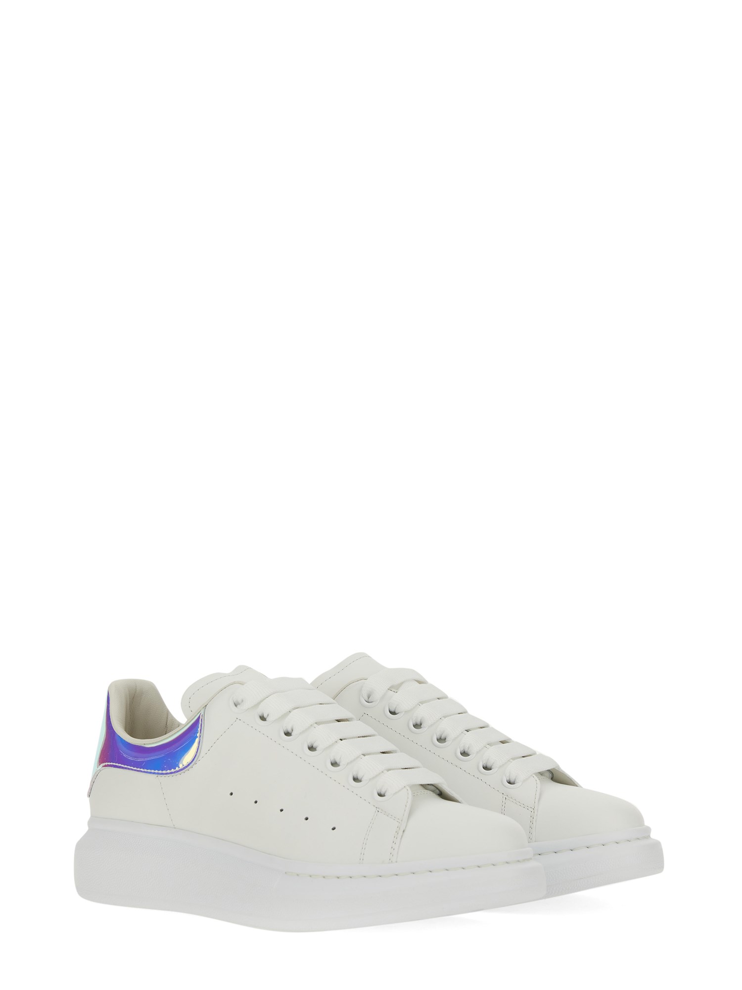 ALEXANDER McQUEEN    OVERSIZED LEATHER SNEAKER