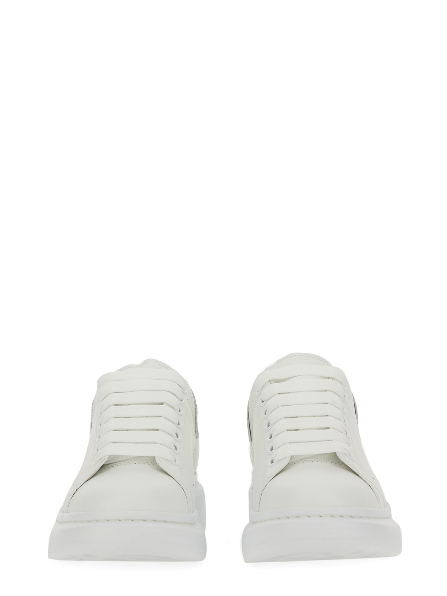 ALEXANDER McQUEEN    OVERSIZED LEATHER SNEAKER