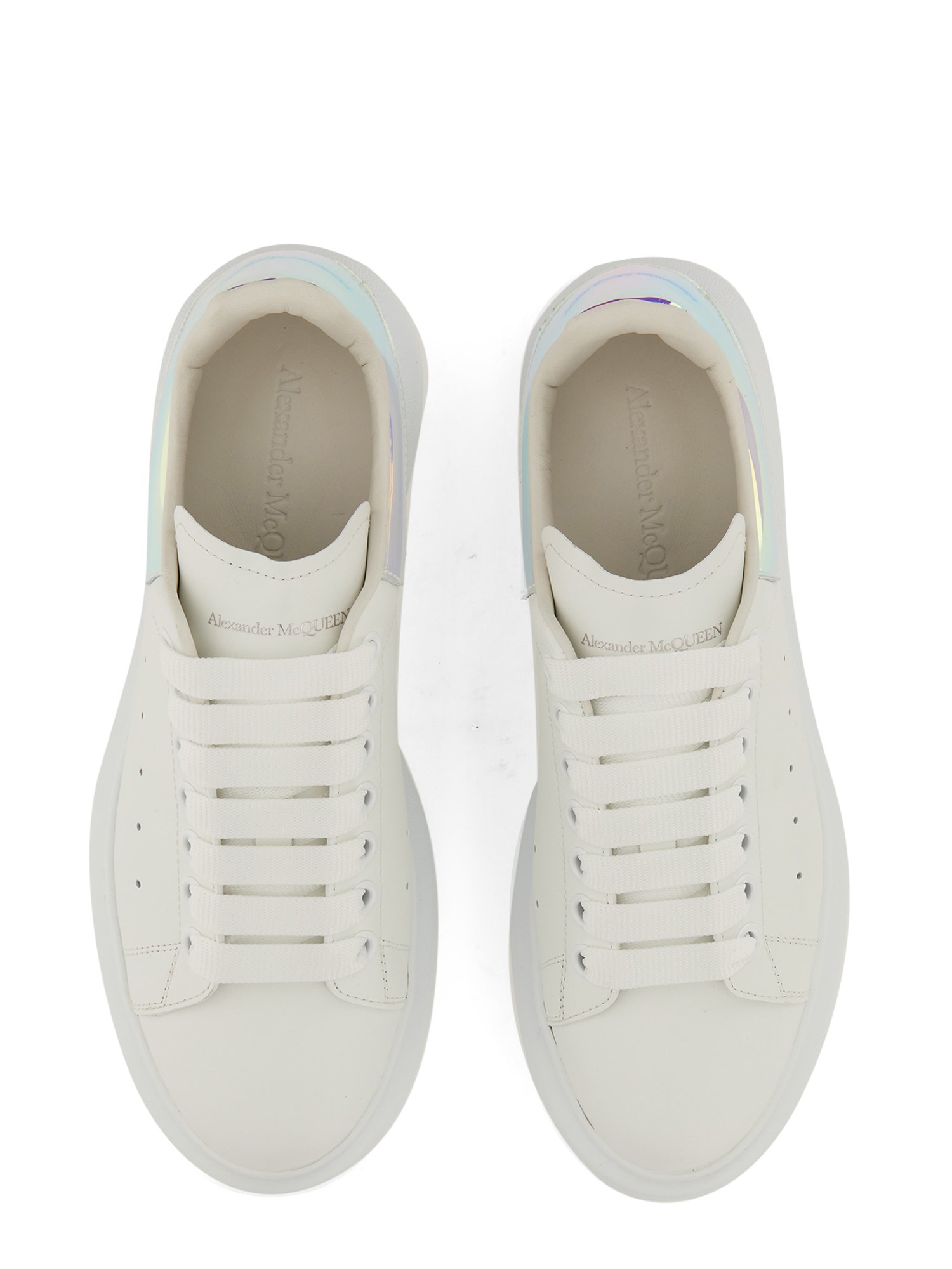 ALEXANDER McQUEEN    OVERSIZED LEATHER SNEAKER