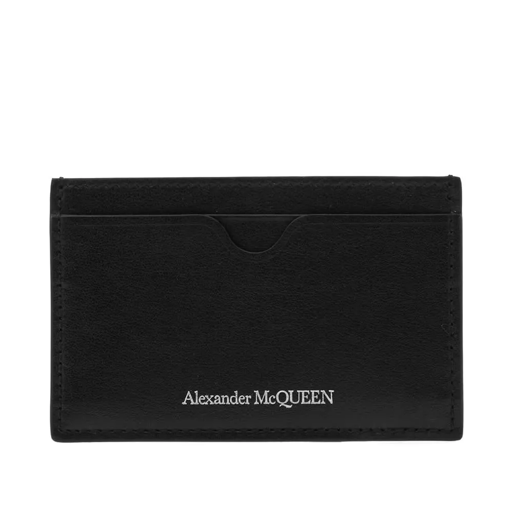 Alexander McQueen Skull Card HolderBlack