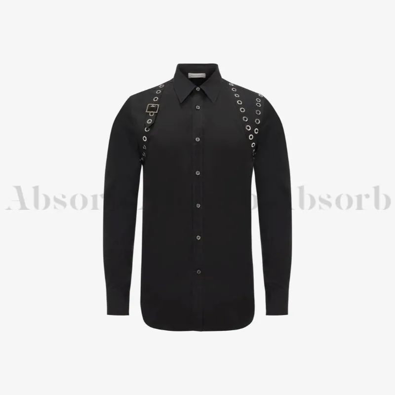 alexander mcqueen  |Street Style Long Sleeves Cotton Shirts