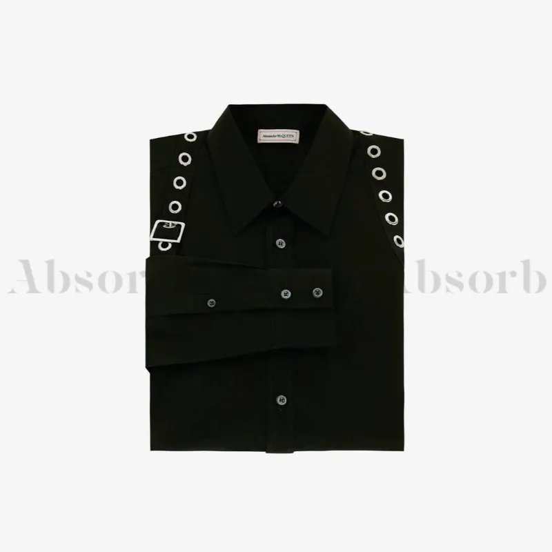 alexander mcqueen  |Street Style Long Sleeves Cotton Shirts