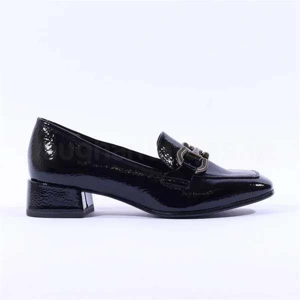 Almira Classic Slip On Loafer - Black Patent