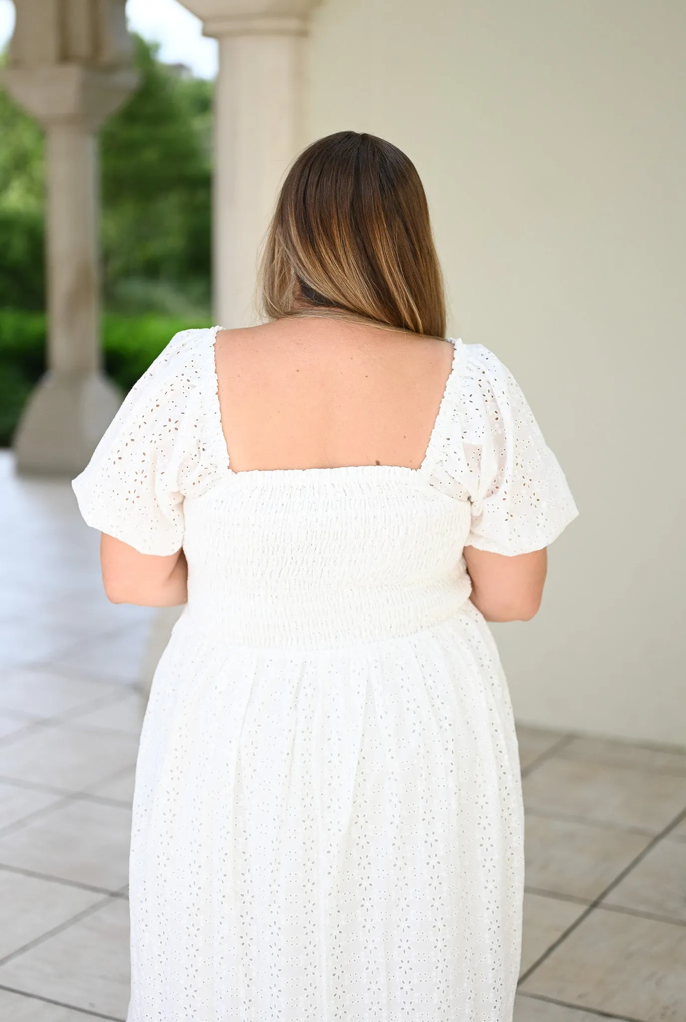 Amalfi Dress - White