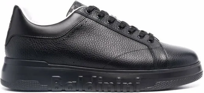 Baldinini Blubber low-top leather sneakers Black