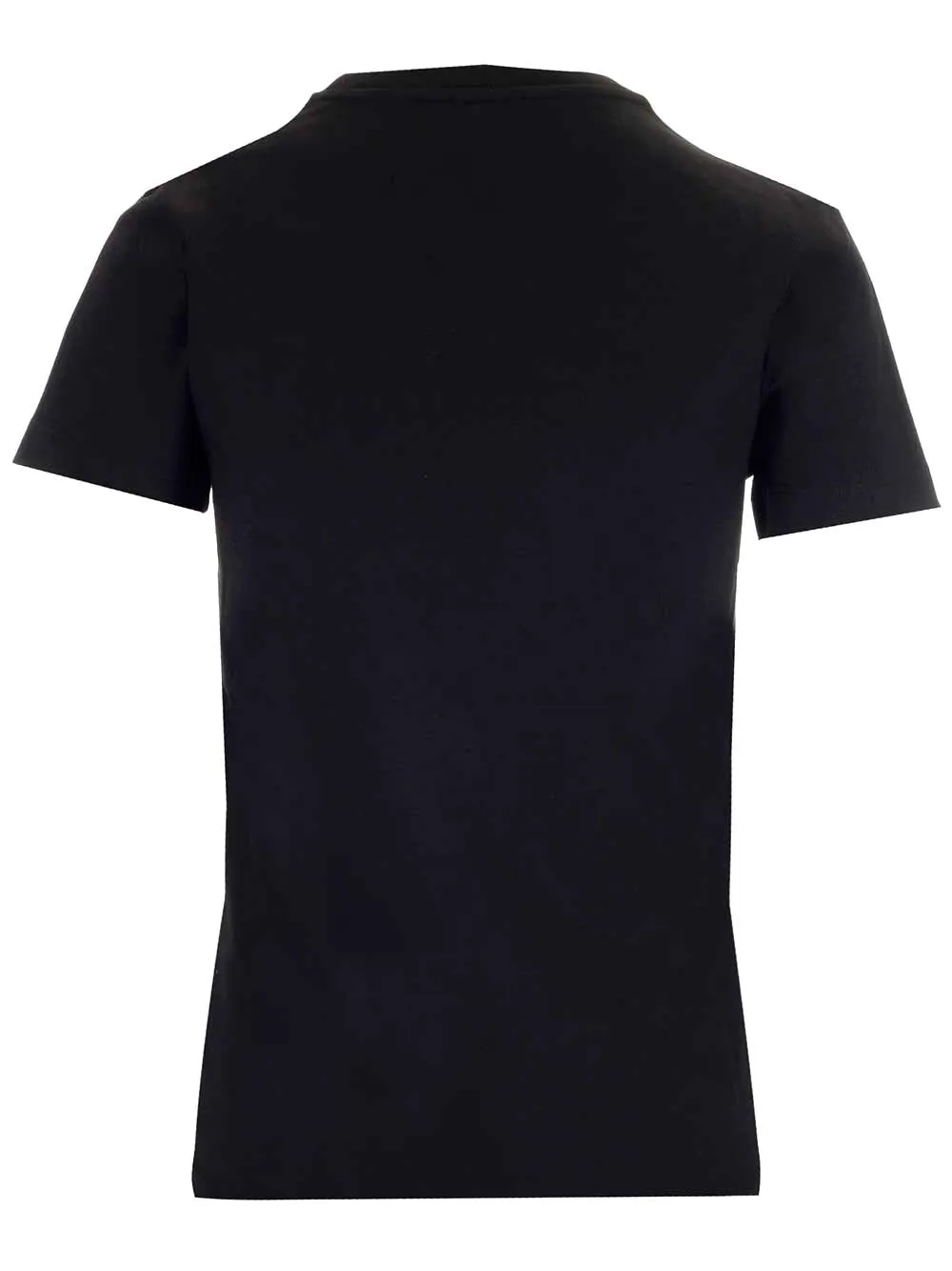 Balmain Buttoned Embellished Crewneck T-Shirt