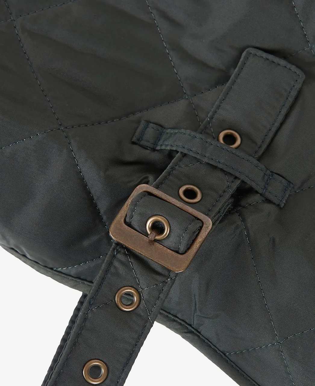 Barbour Quilted Dog Coat: Olive