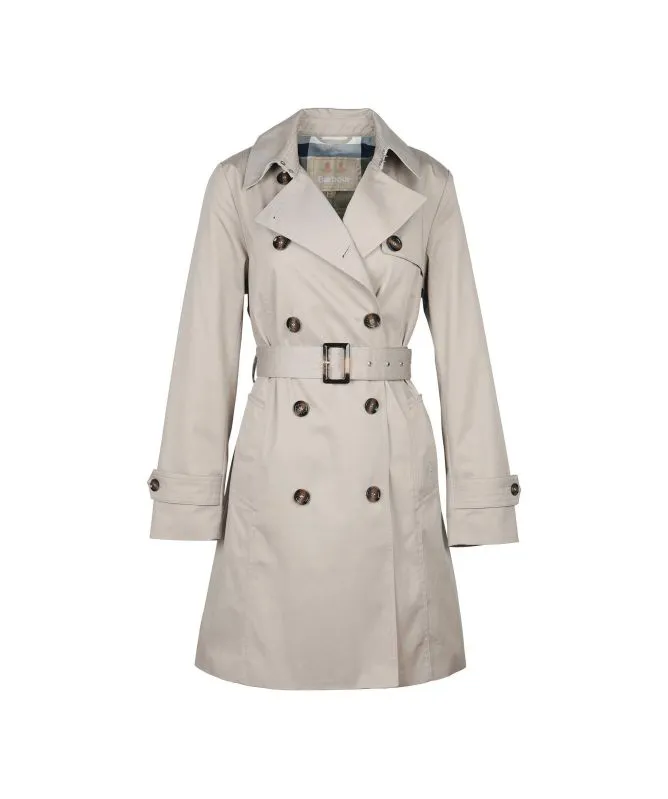 Barbour Short Greta Trench Coat | Grey