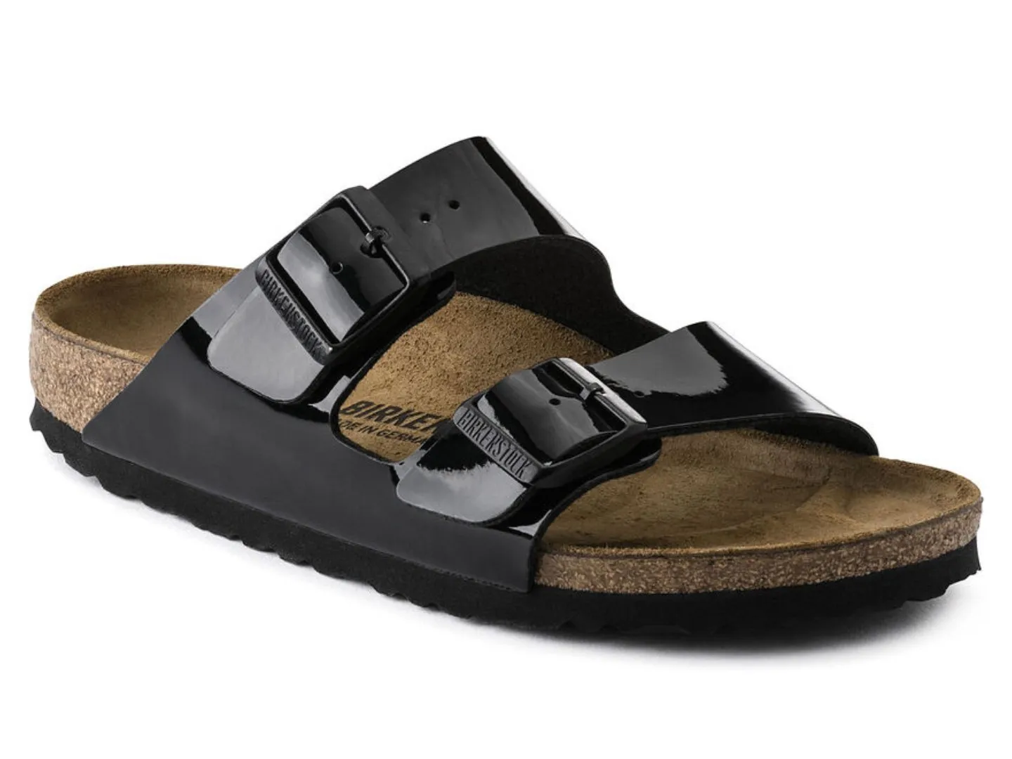 Birkenstock: Arizona Birko-Flor Patent in Black