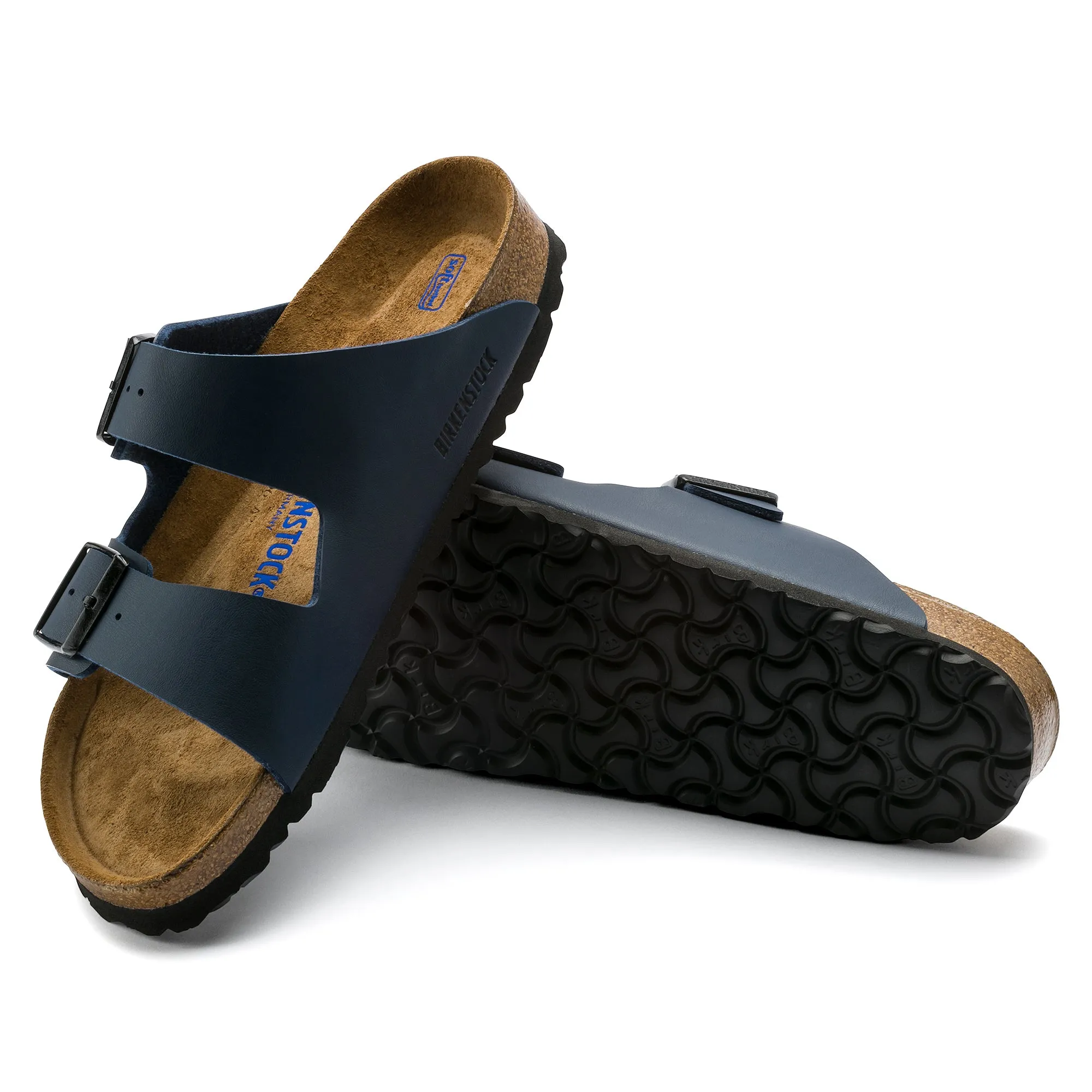 Birkenstock Arizona Soft Footbed navy blue Birko-Flor