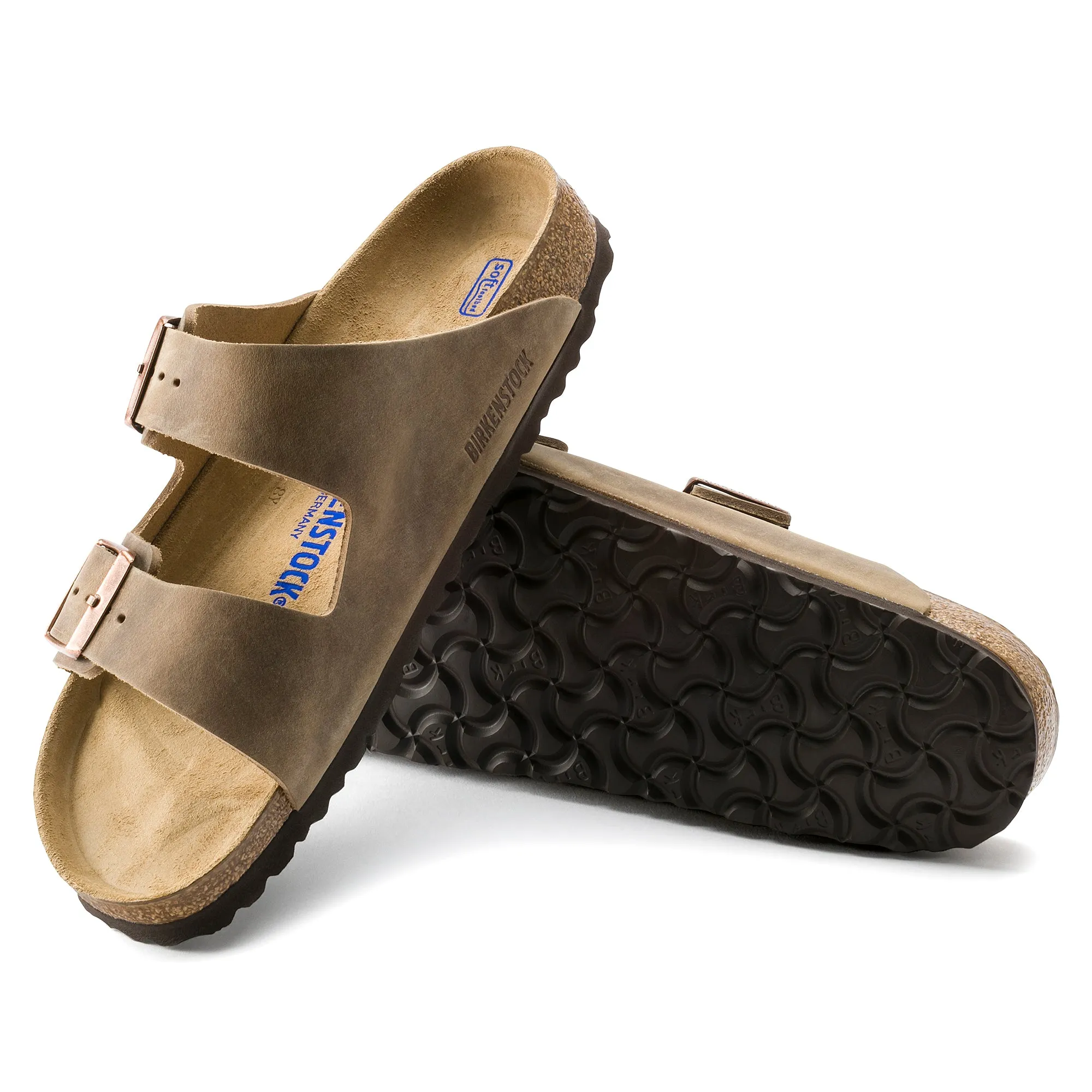 Birkenstock Arizona Soft Footbed tobacco oiled leather