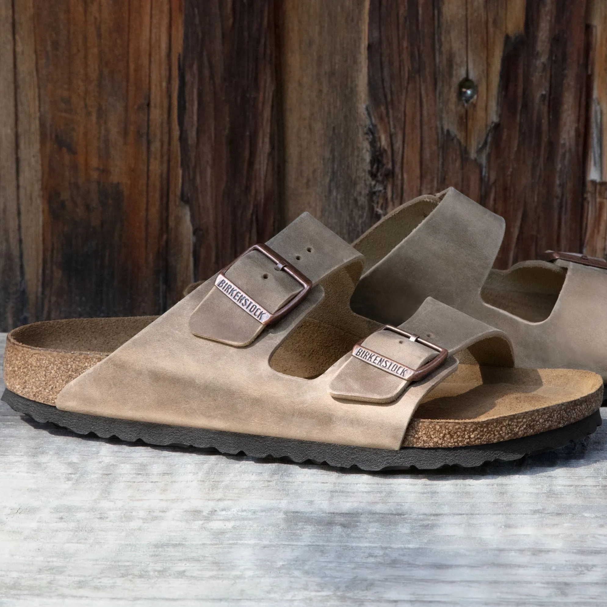 Birkenstock Arizona Soft Footbed tobacco oiled leather