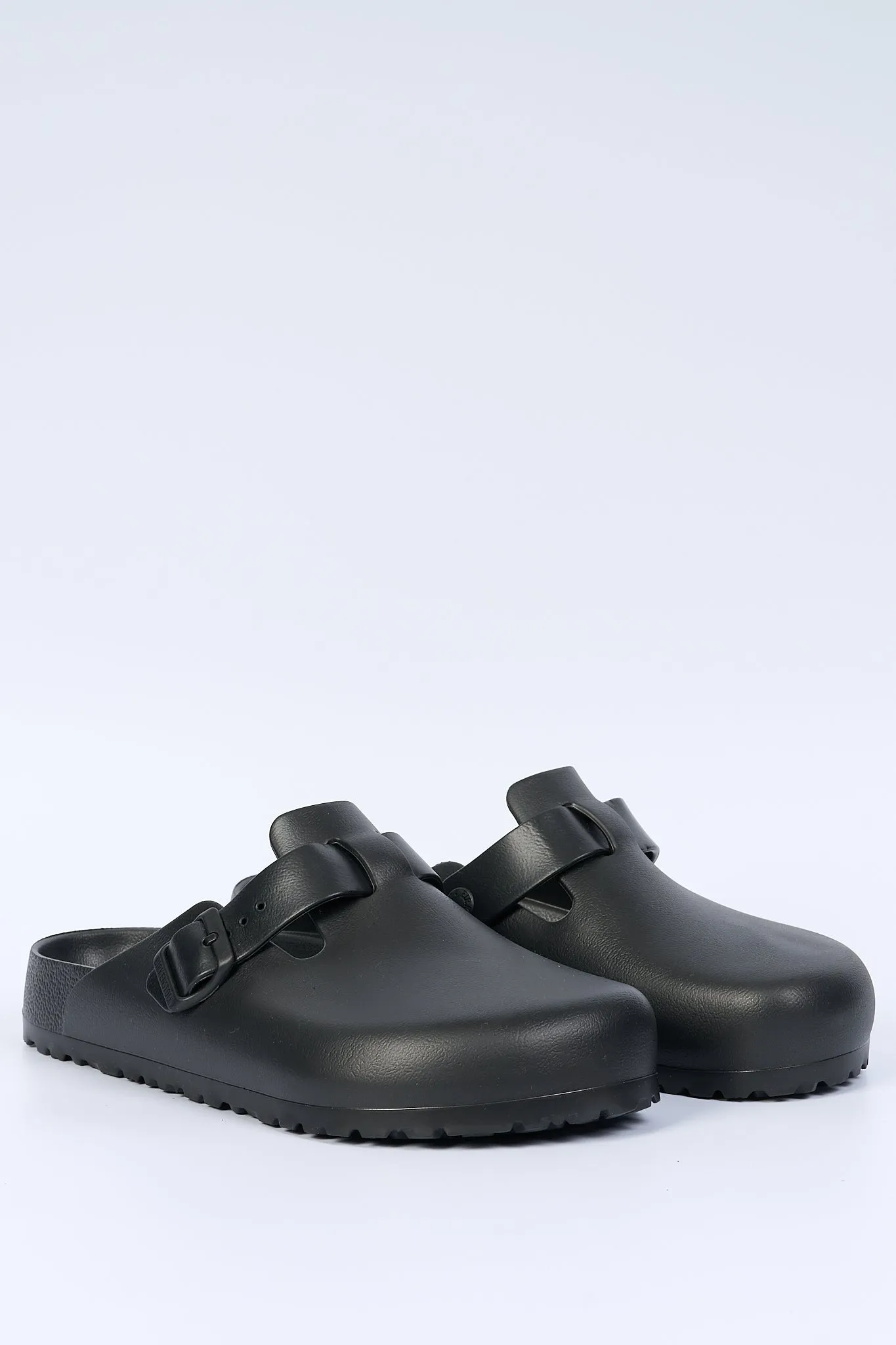 Birkenstock Ciabatta Boston Eva Nero Uomo